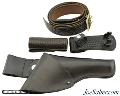Vintage Police Holster and Belt Kit