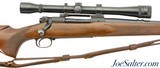 Excellent Winchester Model 70 Rifle 220 Swift Built 1954 w/ Weaver K10 Scope - 1 of 15