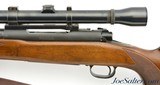 Excellent Winchester Model 70 Rifle 220 Swift Built 1954 w/ Weaver K10 Scope - 11 of 15