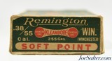 Remington UMC "Dog Bone" Kleanbore Box 38-55 Ammunition - 5 of 7