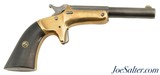 Scarce Antique Stevens Old Model Pocket Pistol 30 Short Rim Fire Tip-Up