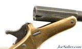 Scarce Antique Stevens Old Model Pocket Pistol 30 Short Rim Fire Tip-Up - 12 of 13