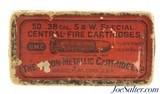 Unopened Partially Sealed UMC 38 S&W Special Black Powder Ammo - 1 of 6