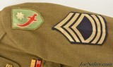 WW2 US Army Amphibious Engineer Ike Jacket with Ribbon Bar - 7 of 11