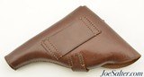 Leather Flap Holster for Webley Bulldog Revolver - 2 of 3