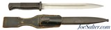 WWII German Waffen Gewehr M84/98 Bayonet/Scabbard, Frog