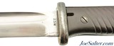 WWII German Waffen Gewehr M84/98 Bayonet/Scabbard, Frog - 7 of 15