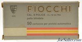 9x18 Ultra Police Ammunition by Fiocchi 50 Rounds