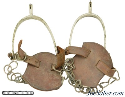 Vintage British Cavalry Spurs and Chains