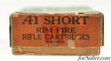 Partial Box 1920's Winchester 41 Short Rim Fire Staynless Ammunition 40 Rounds - 2 of 5