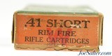 Partial Box 1920's Winchester 41 Short Rim Fire Staynless Ammunition 40 Rounds - 3 of 5