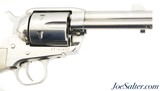 Scarce 3.75" Barrel Ruger Vaquero Stainless 45 Colt Mfg 1999 - 3 of 11