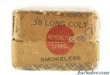 Remington UMC 38 Long Colt Smokeless Ammo 148 Grain Full Box - 5 of 7