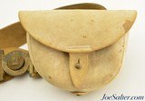 British Victorian Era Belt/Ammo Pouches White - 6 of 10