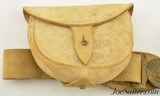 British Victorian Era Belt/Ammo Pouches White - 3 of 10