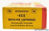 Kynoch .455" Webley Revolver Cartridges 50 Rnds - 4 of 6