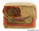 1911 Split Logo Issue Remington UMC 22 Win Auto Model 1903 Ammo Full Box - 3 of 7