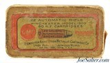 1911 Split Logo Issue Remington UMC 22 Win Auto Model 1903 Ammo Full Box