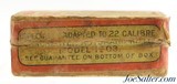1911 Split Logo Issue Remington UMC 22 Win Auto Model 1903 Ammo Full Box - 2 of 7