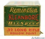Remington Pre-War Kleanbore Hi-Speed Issue 22 LR Hollow Point Ammo 1939 - 5 of 7