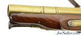 Shortened British Brass-Barreled Flintlock Pistol by Williams - 8 of 14