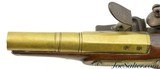 Shortened British Brass-Barreled Flintlock Pistol by Williams - 11 of 14