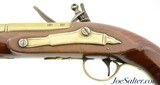 Shortened British Brass-Barreled Flintlock Pistol by Williams - 6 of 14