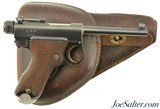 Japanese Papa Nambu Pistol with Holster - Professional Restoration - 1 of 15