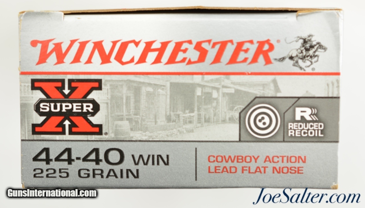 Winchester Super X 44-40 WIN 225gr. Cowboy Action LFN ammo 200rnds