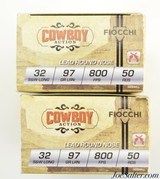Fiocchi 32 S&W Long 97 Grain LRN Cowboy Action 100rds 32SWLL - 2 of 3