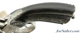 French Engraved Double Barrel Pinfire Pistol - 7 of 11