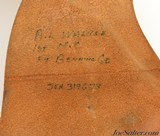 Identified Marine USGI M1912 Leather 1911 Holster Graton & Knight Co. - 6 of 7