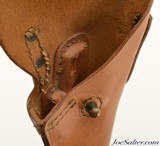 Identified Marine USGI M1912 Leather 1911 Holster Graton & Knight Co. - 7 of 7