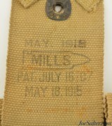 WWI M1914 Mounted Cartridge Belt 1918 - 3 of 9