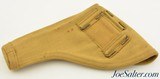 WWII 1942 Canadian Model 1937 Webley .455 Revolver Holster - 2 of 3