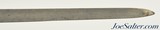 Scarce US M1873 Trapdoor Socket Bayonet by Collins & Co. - 8 of 13