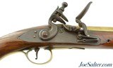 London Marked Brass Barreled Flintlock Pistol - 3 of 13