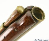 London Marked Brass Barreled Flintlock Pistol - 13 of 13