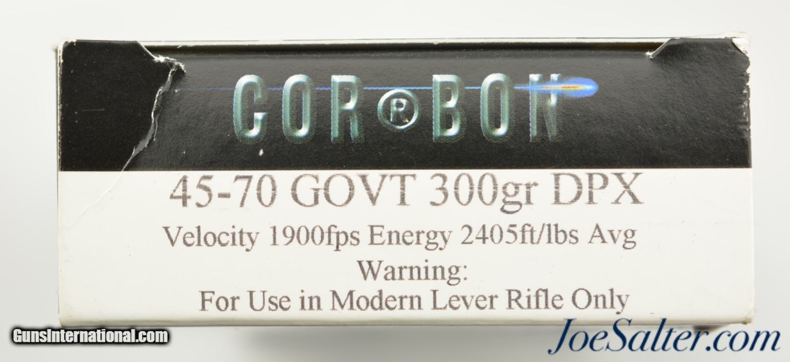 COR BON DPX Hunter 45-70 GOVT 300gr. DPX Ammo 100rds