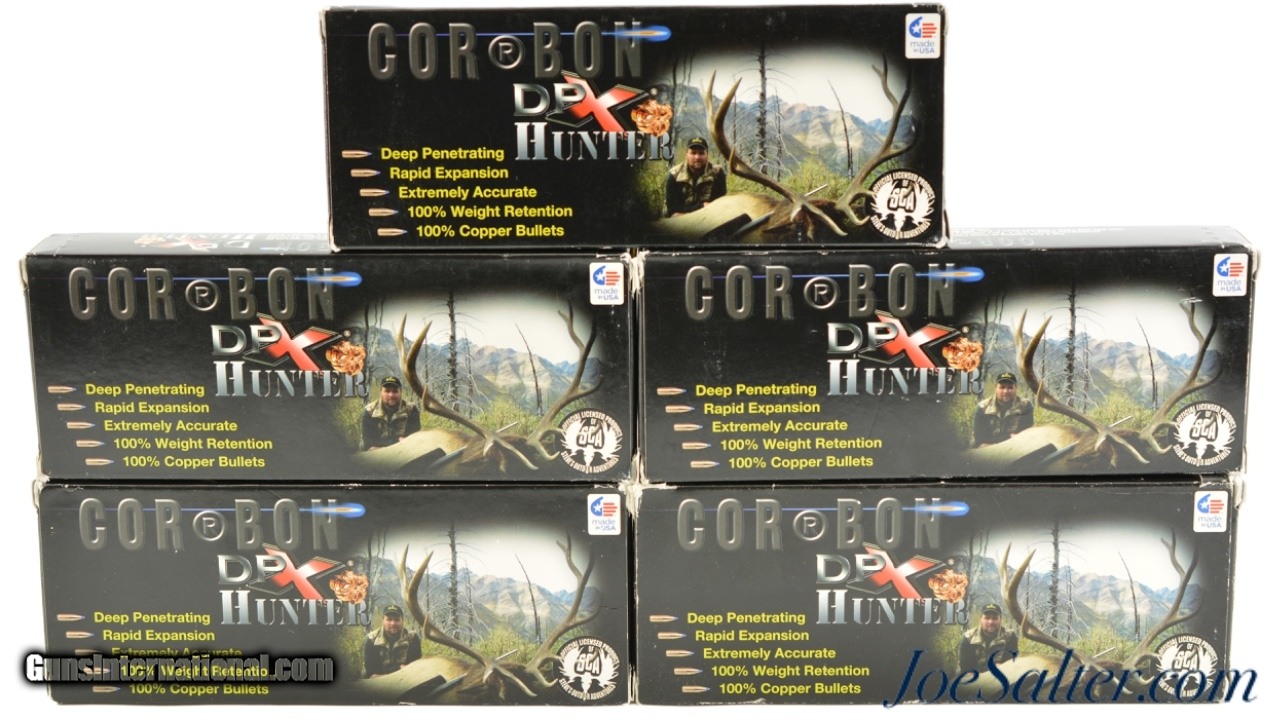 COR BON DPX Hunter 45-70 GOVT 300gr. DPX Ammo 100rds