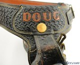 Alfonso's Holster & Gun Shop Blk. Fast Draw Rig "DOUG" Named - 3 of 10