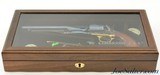 Beautiful Glass Cased Set 1860 Colt Navy 44 Cal. Percussion Cimarron Firearms & Extras - 13 of 15