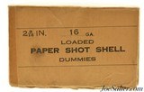 USGI Sealed! Winchester 2 Piece Box 16 Ga Paper Shot Shell Dummies 2 9 - 2 of 4