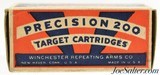 Excellent Winchester 1930's "Precision 200" Match Issue Full Box 22 LR Ammo - 2 of 7