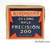 Excellent Winchester 1930's "Precision 200" Match Issue Full Box 22 LR Ammo - 5 of 7