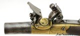 Antique Pair of London Brass Frame Flintlock Turn-Off Pistols - 8 of 15