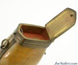 Antique Horn-Bodied Powder Flask - 6 of 8