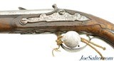 Unusual French Small Bore Flintlock Pistol By Saintonge of Orleans (1760 & 1780) - 7 of 14