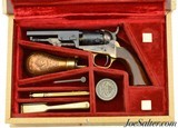 Concealed Book Cased Model 1849 Pocket Colt 31 Cal. Uberti W/Extras Unfired - 1 of 15