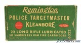 Remington Police Targetmaster Kleanbore 22 LR Ammo Full Box - 1 of 7